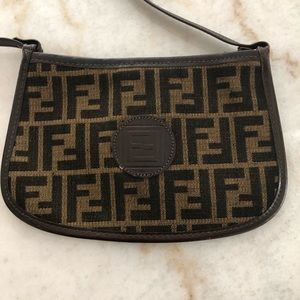 Vintage Fendi - authentic crossbody wallet